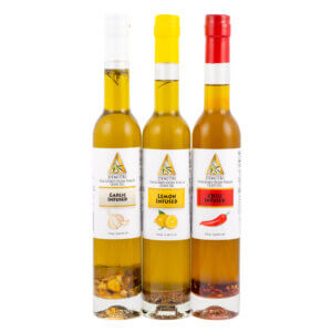 Infused Unfiltered EVOO Trio (375ml)