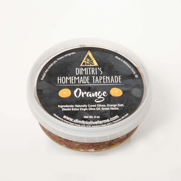 Dimitri's Orange Infused Tapenade (8oz)