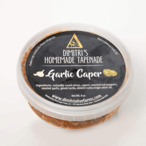 Dimitri's Garlic Caper Infused Tapenade (8oz)
