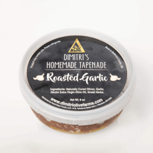 Dimitri's Roasted Garlic infused Tapenade (8oz)