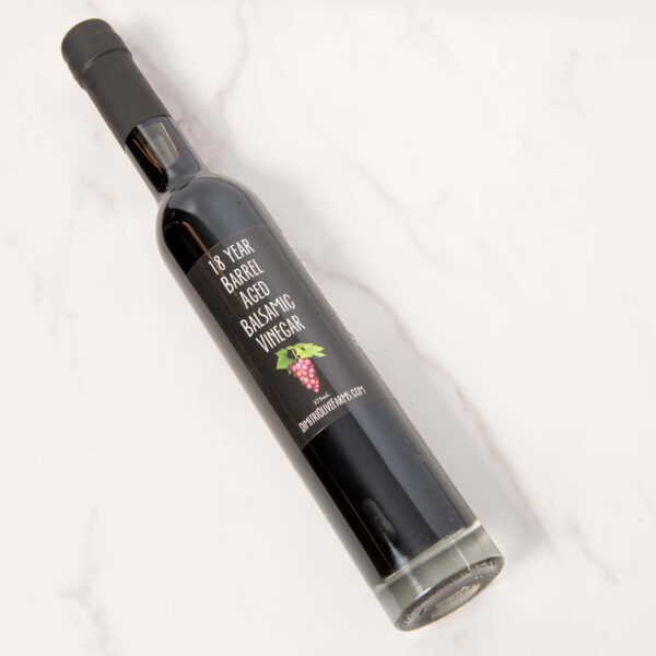 18-Year Barrel Aged Red Grape Balsamic Vinegar (375ml) - Image 2