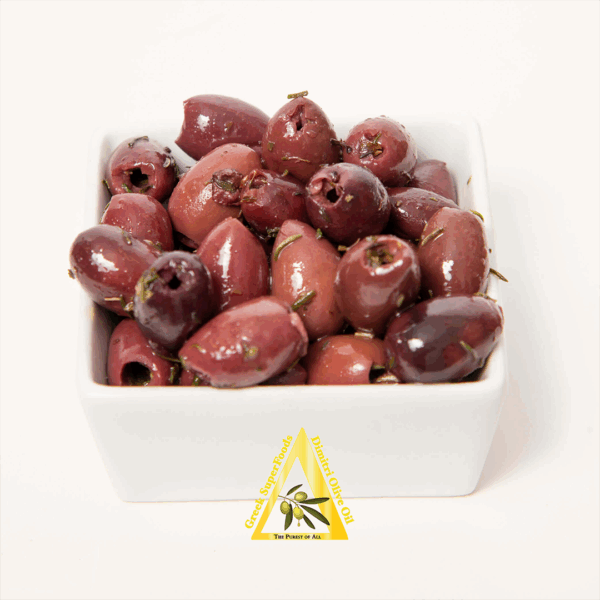 Pitted Kalamata, DEVOO, & Greek Herbs Container (16oz container)