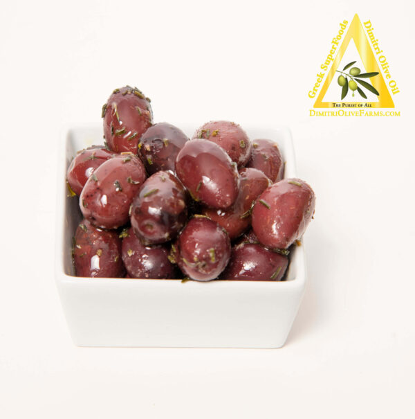 Pitted Kalamata, DEVOO, & Greek Herbs Container (16oz container) - Image 2