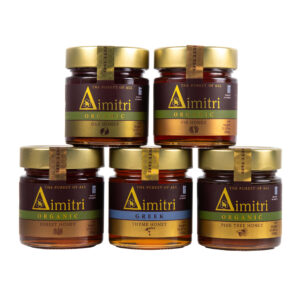 5 Pack Greek Honey Combo