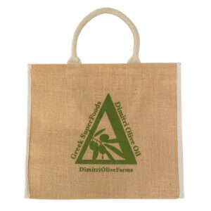 Burlap Bag Dimitri Logo